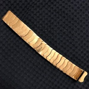Vintage Urban Renewal Gold Metal Belt